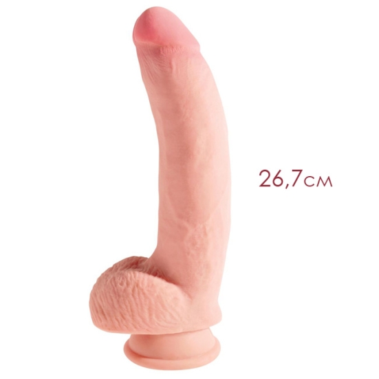 Фаллос King Cock Plus 10" Triple Density