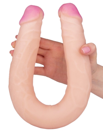 Двусторонний фаллос Lesbi Double Dong
