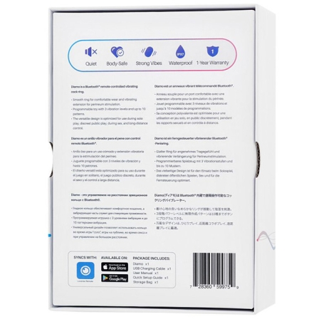 Виброкольцо Lovense Diamo