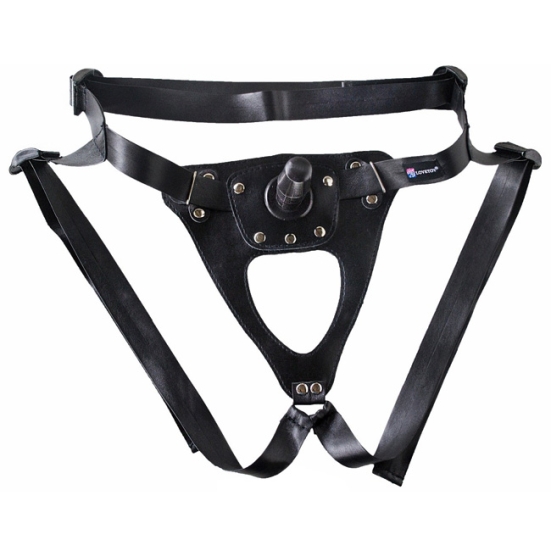 Унисекс страпон Lovetoy Soft-Принц