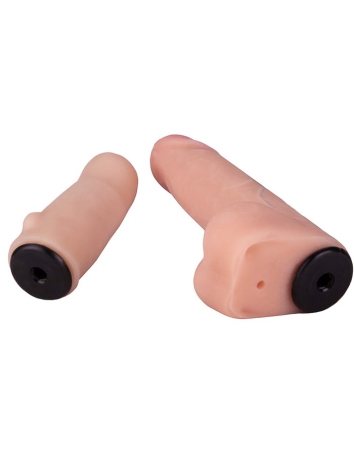 Страпон с 3 насадками Harness 6" Long