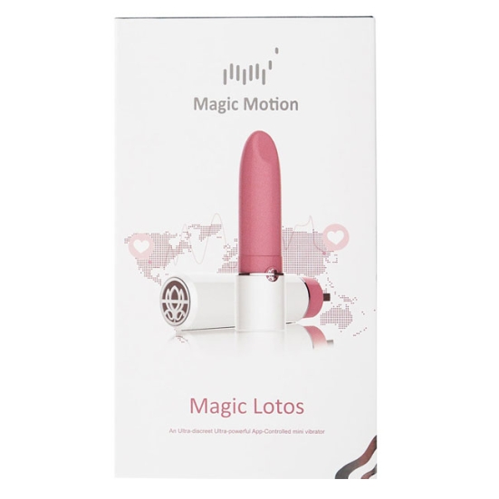 Мини-вибратор Magic Motion Lotos