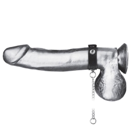 Поводок на пенис Snap Cock Ring With 12" Leash