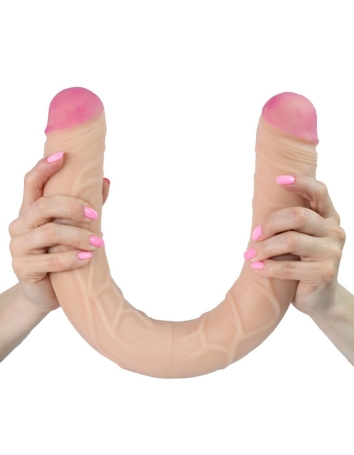 Двусторонний фаллос Lovetoy Monster 1