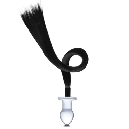 Пробка с хвостом Glas 3" Horse Tail